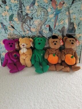 5 Bear Beanie Babies | Ty